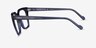 Vogue Eyewear VO5371 Transparent Blue AcetateEyeglass Frames from EyeBuyDirect, Side View