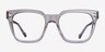 Vogue Eyewear VO5371 Transparent Gray AcetateEyeglass Frames from EyeBuyDirect, Front View