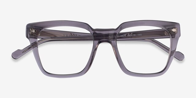 Vogue Eyewear VO5371 Transparent Gray AcetateEyeglass Frames from EyeBuyDirect, Closed View