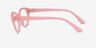 Vogue Eyewear VO5375 Rose PlastiqueMontures de lunettes de vue d'EyeBuyDirect, Vue de Côté