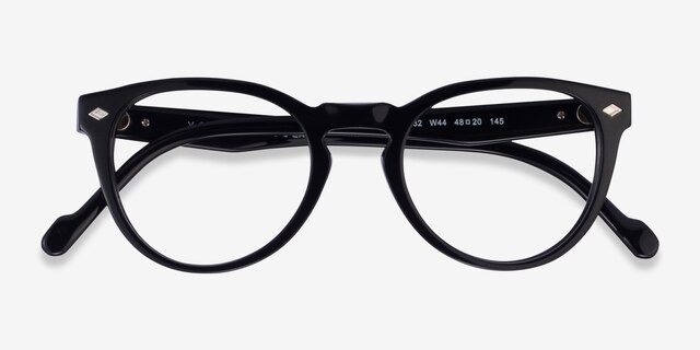 Vogue Eyewear VO5382 Black AcetateEyeglass Frames from EyeBuyDirect, Closed View