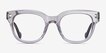 Vogue Eyewear VO5402 Transparent Gray AcetateEyeglass Frames from EyeBuyDirect, Front View