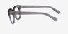 Vogue Eyewear VO5402 Transparent Gray AcetateEyeglass Frames from EyeBuyDirect, Side View