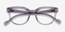 Vogue Eyewear VO5402 Transparent Gray AcetateEyeglass Frames from EyeBuyDirect, Closed View