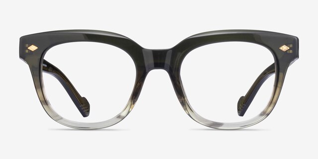 Vogue Eyewear VO5402 Gradient Green AcétateMontures de lunettes de vue d'EyeBuyDirect, Vue de Face