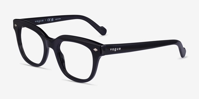 Vogue Eyewear VO5402 Black AcetateEyeglass Frames from EyeBuyDirect, Angle View