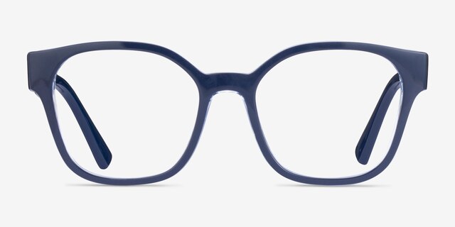 Vogue Eyewear VO5407 Dark Blue PlasticEyeglass Frames from EyeBuyDirect, Front View