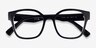 Vogue Eyewear VO5407 Black Purple PlasticEyeglass Frames from EyeBuyDirect, Closed View