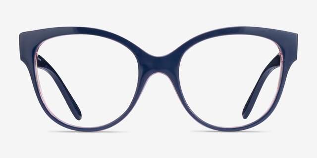 Vogue Eyewear VO5421 Dark Blue PlasticEyeglass Frames from EyeBuyDirect, Front View