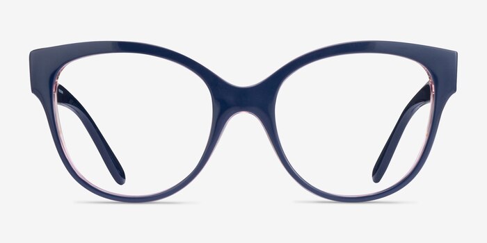 Vogue Eyewear VO5421 Dark Blue Plastic Eyeglass Frames from EyeBuyDirect