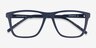 ARNETTE Big Bad Matte Blue PlastiqueMontures de lunettes de vue d'EyeBuyDirect, Vue Rapprochée