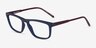 ARNETTE Roboto Matte Blue PlasticEyeglass Frames from EyeBuyDirect, Angle View