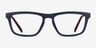 ARNETTE Roboto Dark Blue PlasticEyeglass Frames from EyeBuyDirect, Front View