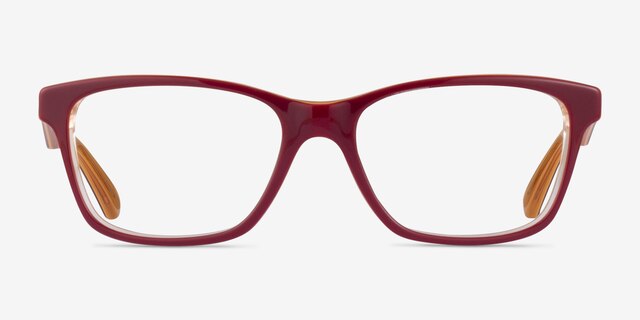 Vogue Eyewear VO2787 Red Yellow AcetateEyeglass Frames from EyeBuyDirect, Front View
