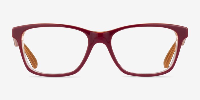 Vogue Eyewear VO2787 Red Yellow Acetate Eyeglass Frames from EyeBuyDirect