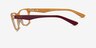 Vogue Eyewear VO2787 Red Yellow AcetateEyeglass Frames from EyeBuyDirect, Side View