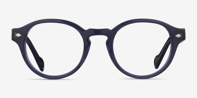 Vogue Eyewear VO5332 Transparent Blue AcetateEyeglass Frames from EyeBuyDirect, Front View