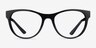 Vogue Eyewear VO5336 Black PlasticEyeglass Frames from EyeBuyDirect, Front View