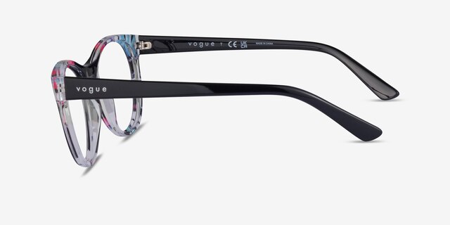 Vogue Eyewear VO5336 Black PlasticEyeglass Frames from EyeBuyDirect, Side View