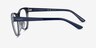 Vogue Eyewear VO5336F Blue AcetateEyeglass Frames from EyeBuyDirect, Side View