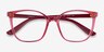 Vogue Eyewear VO5356 Transparent Pink PlasticEyeglass Frames from EyeBuyDirect, Closed View