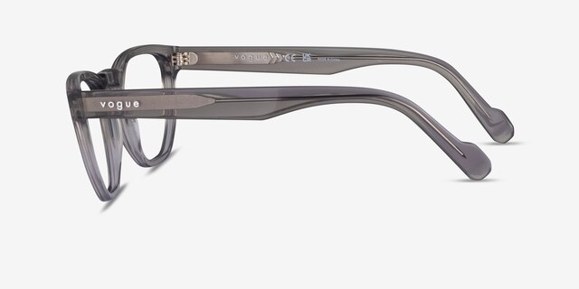 Vogue Eyewear VO5360 Clear Gray AcetateEyeglass Frames from EyeBuyDirect, Side View