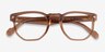Vogue Eyewear VO5360 Transparent Brown AcetateEyeglass Frames from EyeBuyDirect, Closed View