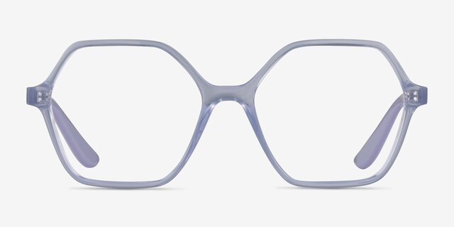 Vogue Eyewear VO5363 Transparent Purple PlasticEyeglass Frames from EyeBuyDirect, Front View