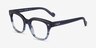 Vogue Eyewear VO5402 Gradient Blue AcetateEyeglass Frames from EyeBuyDirect, Angle View