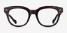 Vogue Eyewear VO5402 Dark Tortoise AcetateEyeglass Frames from EyeBuyDirect, Front View