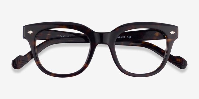 Vogue Eyewear VO5402 Dark Tortoise AcetateEyeglass Frames from EyeBuyDirect, Closed View