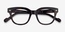 Vogue Eyewear VO5402 Dark Tortoise AcetateEyeglass Frames from EyeBuyDirect, Closed View