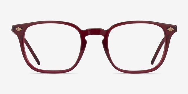 Vogue Eyewear VO5433 Transparent Red AcetateEyeglass Frames from EyeBuyDirect, Front View