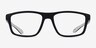 ARNETTE Laflor Black Matte PlasticEyeglass Frames from EyeBuyDirect, Front View