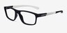 ARNETTE Laflor Black Matte PlasticEyeglass Frames from EyeBuyDirect, Angle View