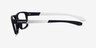 ARNETTE Laflor Black Matte PlasticEyeglass Frames from EyeBuyDirect, Side View