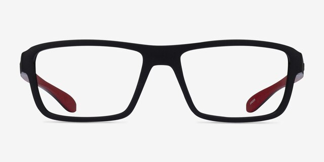 ARNETTE Sandea Black Matte PlasticEyeglass Frames from EyeBuyDirect, Front View