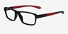 ARNETTE Sandea Black Matte PlasticEyeglass Frames from EyeBuyDirect, Angle View