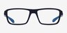 ARNETTE Sandea Navy PlasticEyeglass Frames from EyeBuyDirect, Front View