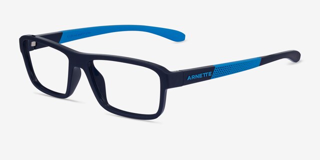 ARNETTE Sandea Navy PlasticEyeglass Frames from EyeBuyDirect, Angle View