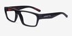 ARNETTE Ithor Shiny Black PlasticEyeglass Frames from EyeBuyDirect, Angle View