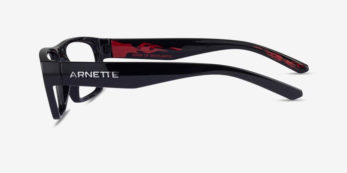 ARNETTE Ithor Shiny Black Plastic Eyeglass Frames from EyeBuyDirect