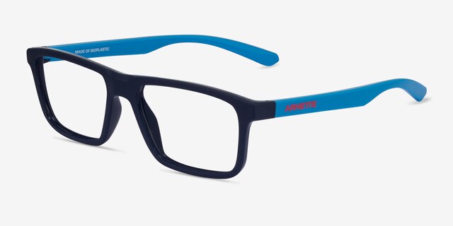 ARNETTE Ogori Navy PlasticEyeglass Frames from EyeBuyDirect, Angle View