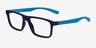 ARNETTE Ogori Navy PlasticEyeglass Frames from EyeBuyDirect, Angle View