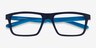 ARNETTE Ogori Navy PlasticEyeglass Frames from EyeBuyDirect, Closed View