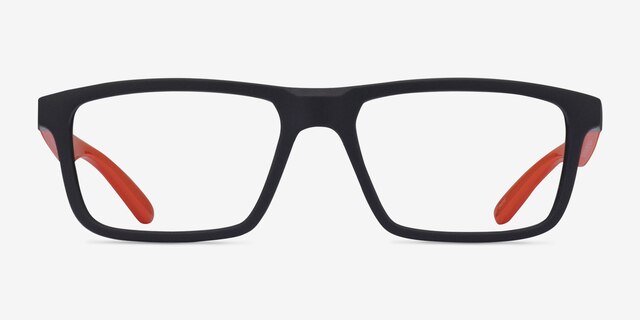 ARNETTE Ogori Matte Dark Gray PlasticEyeglass Frames from EyeBuyDirect, Front View