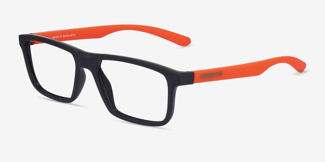 ARNETTE Ogori Matte Dark Gray PlasticEyeglass Frames from EyeBuyDirect, Angle View