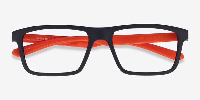 ARNETTE Ogori Matte Dark Gray PlasticEyeglass Frames from EyeBuyDirect, Closed View
