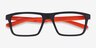 ARNETTE Ogori Matte Dark Gray PlasticEyeglass Frames from EyeBuyDirect, Closed View
