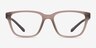 ARNETTE Pheobe Brown PlasticEyeglass Frames from EyeBuyDirect, Front View